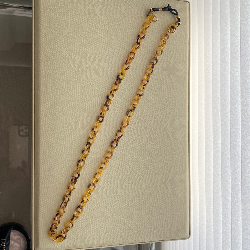 J.Crew Tortoise Sunglasses Chain